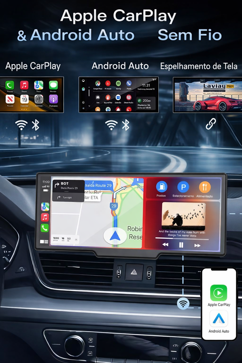 Apple CarPlay funcionando